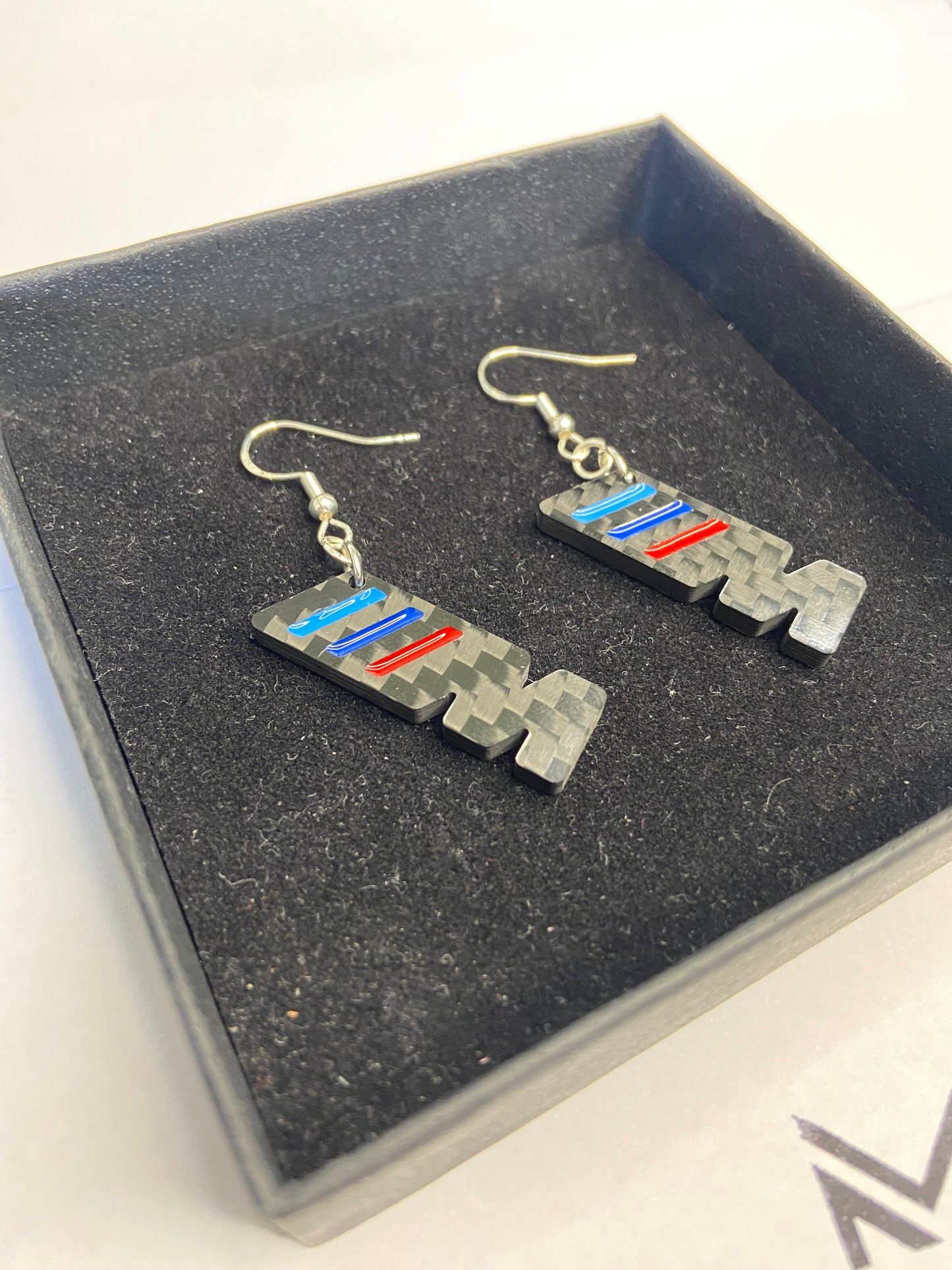 M earrings