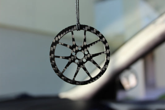 Alloy circle pendant