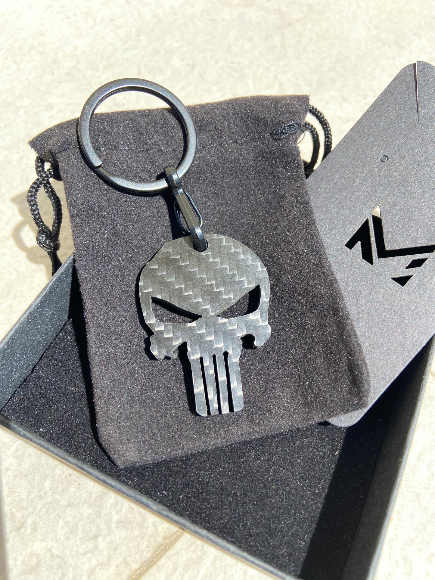 Punisher keychain
