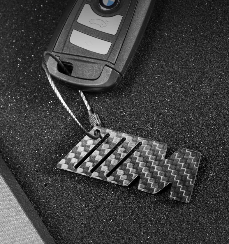 M keychain