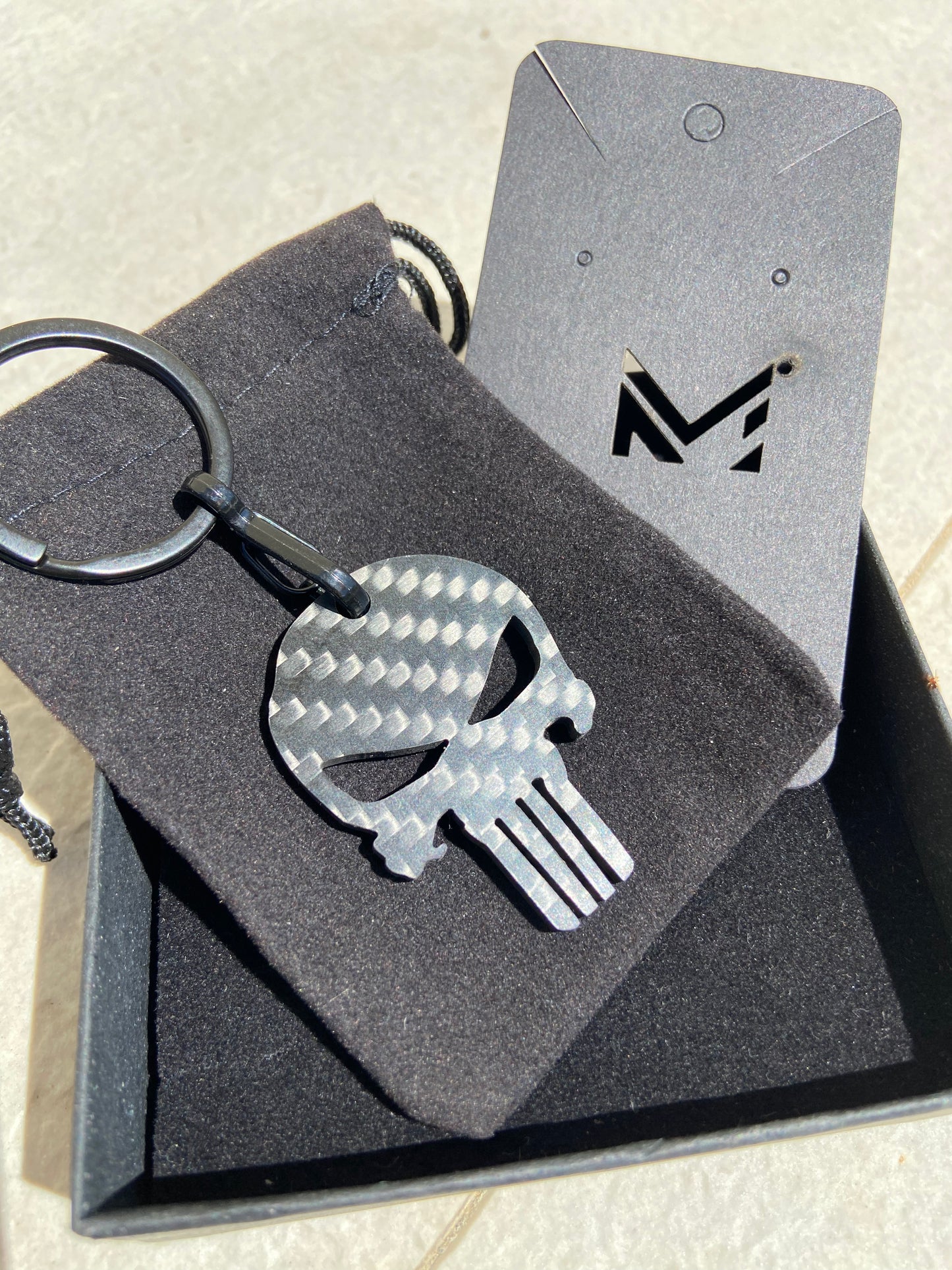 Punisher keychain