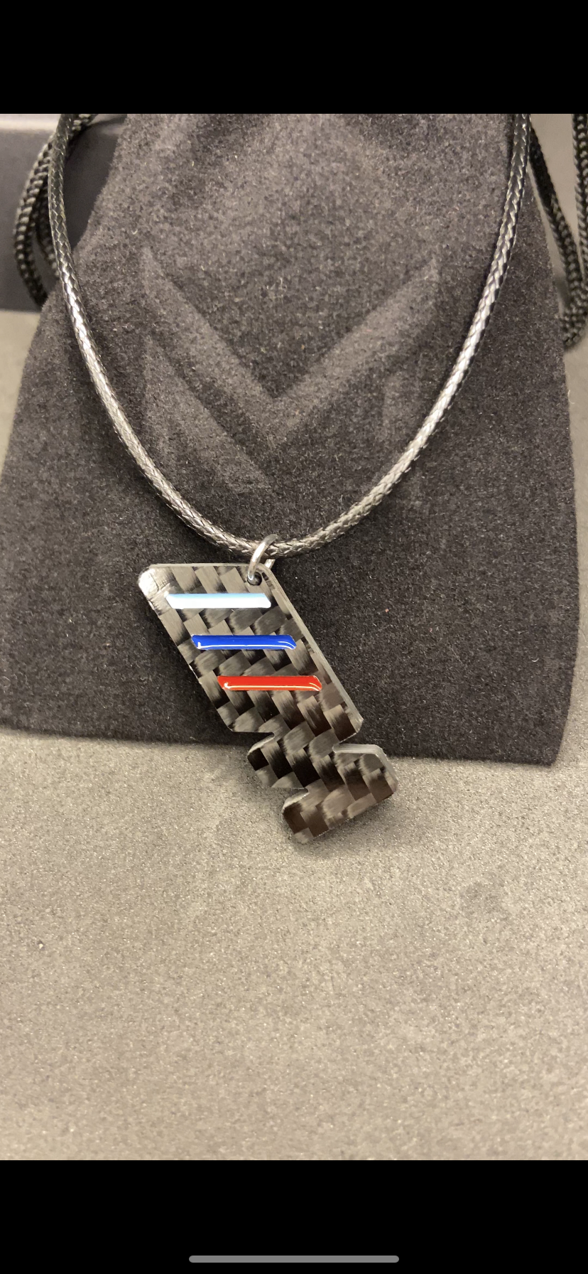 M necklace