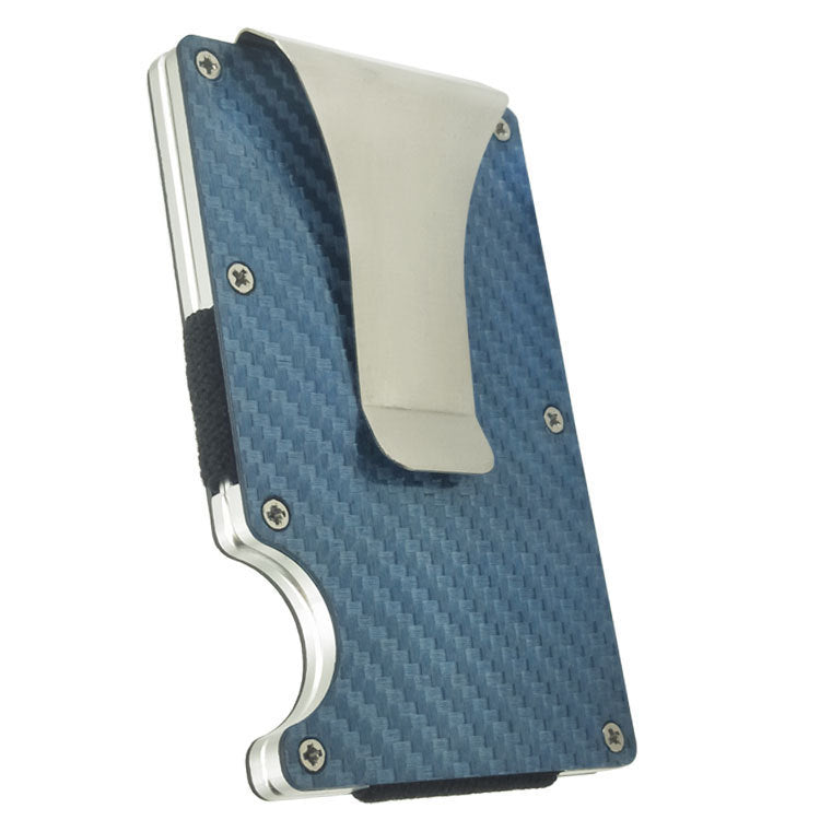 Carbon fiber credit card holder