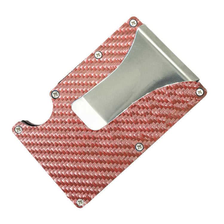 Carbon fiber credit card holder