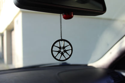 Alloy circle pendant