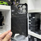 Cover in real forged carbon fiber