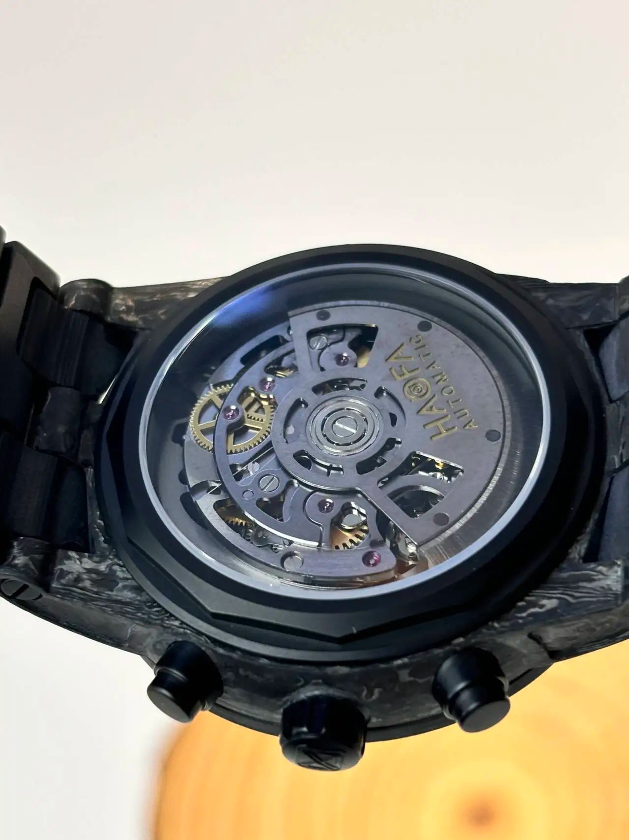 Full carbon tourbillon