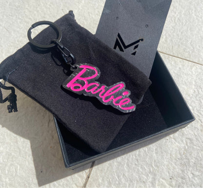 Barbie keychain